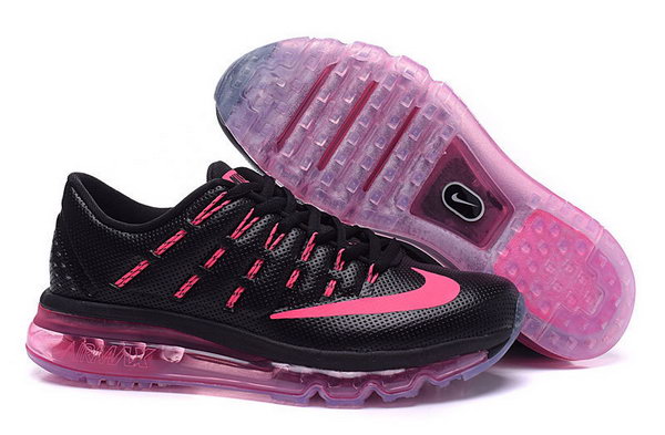 Womens Cheap Nike Air Max 2016 Pink Black Netherlands